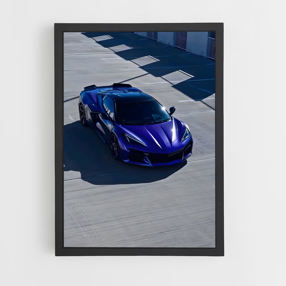 Poster Supercar Élite – affiche Chevrolet (vue 2)